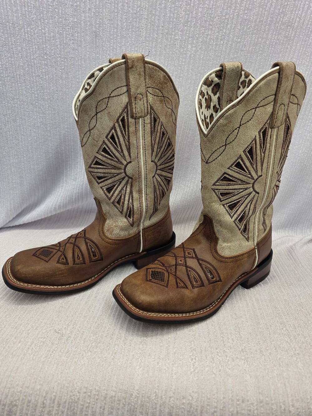 Laredo Women's Kite Days Western Boots 5821 Brown Size 7M